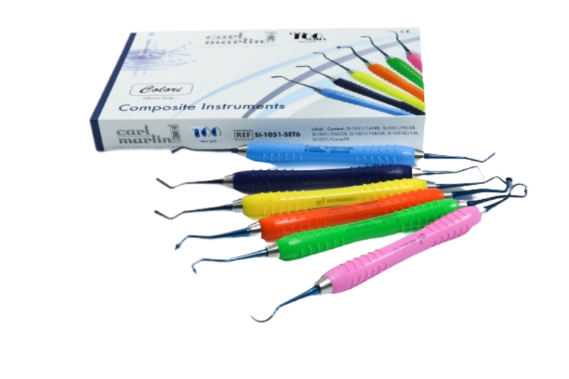 Composite Instrument Greep Colori Silicon, Set
