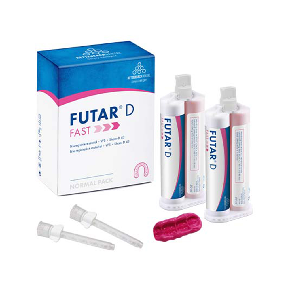 Futar D Fast, 2 x 50 ml + 6 mengcanules normale verpakking