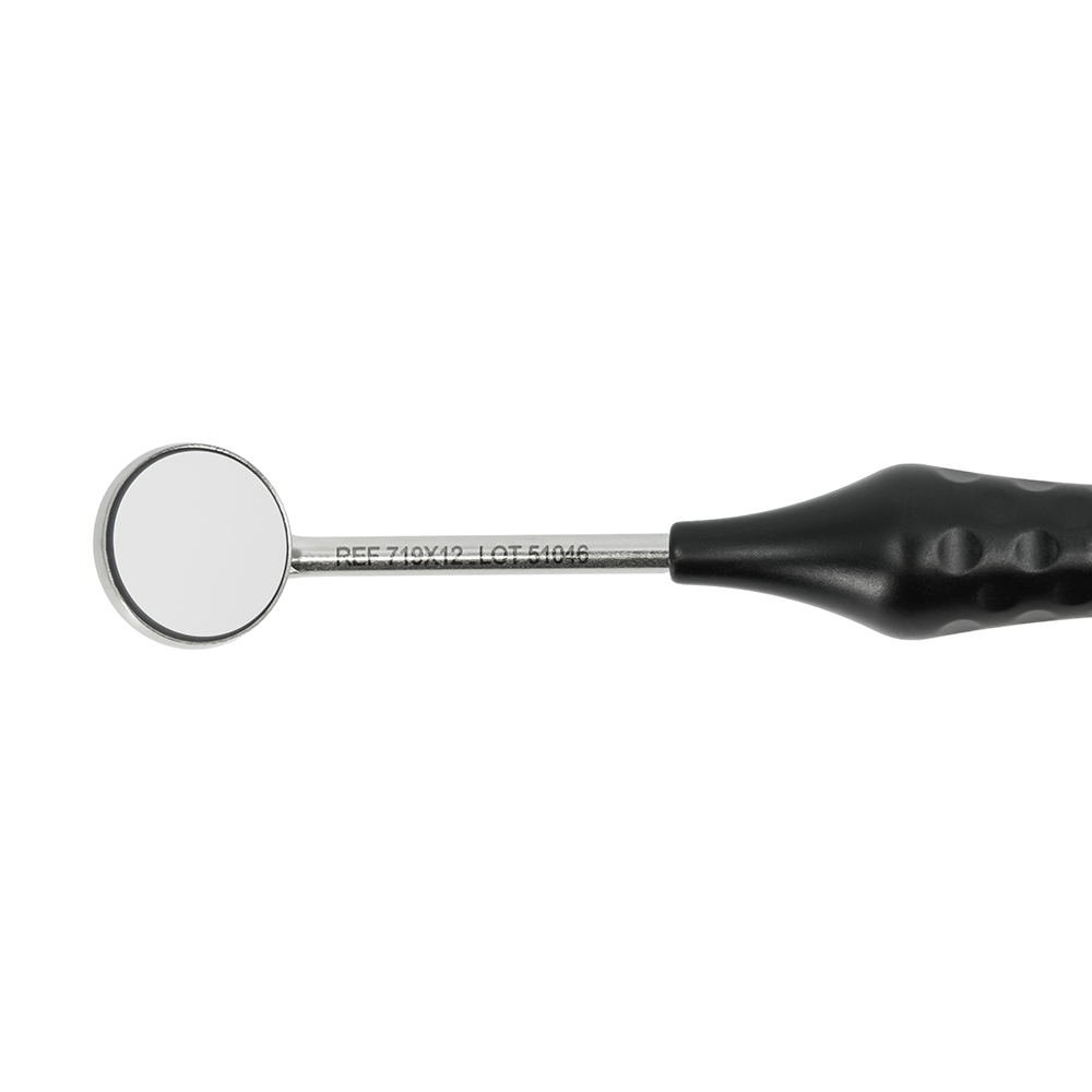 Mondspiegel TOPvision FS Rhodium 00 plan SS, stuk