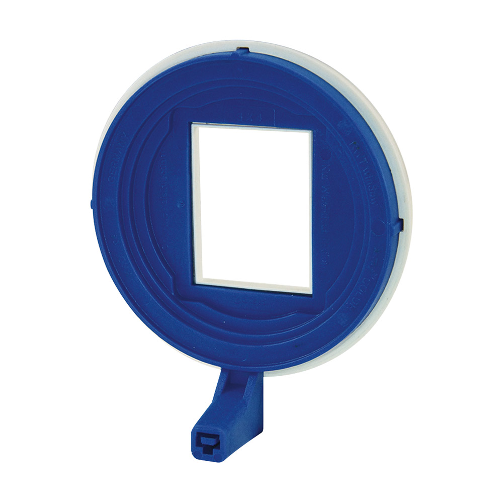 Visierring kleur 3 x 4 anterieur verticaal, stuk