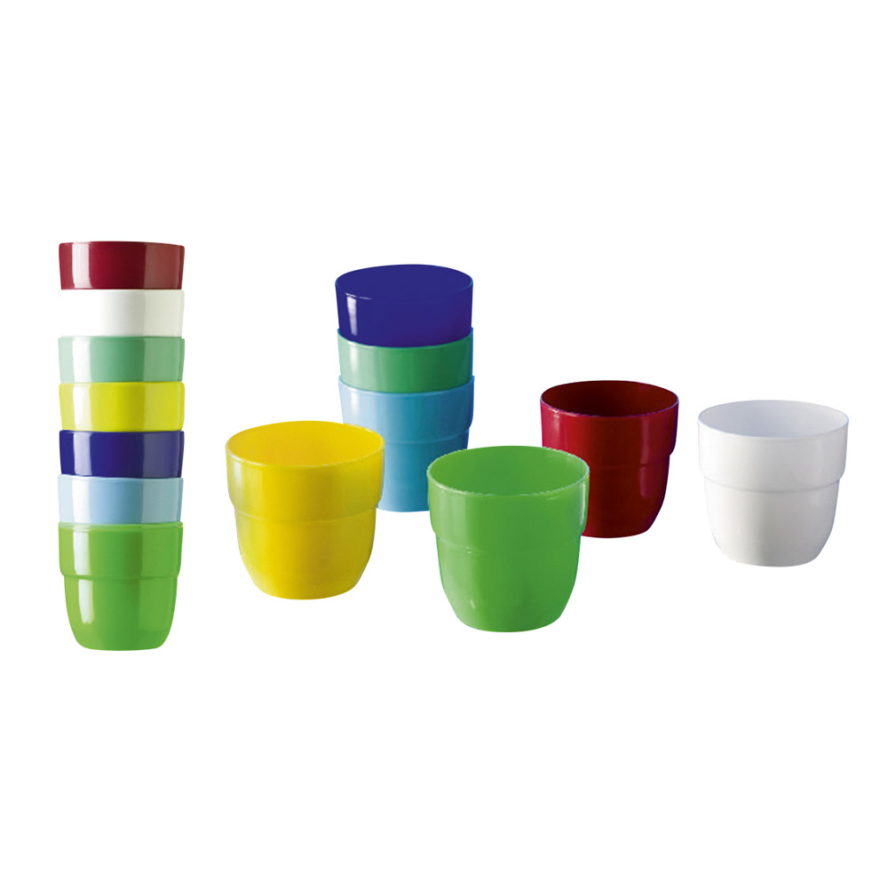 Mondspoelbeker Classic mintgroen, 10 stuks