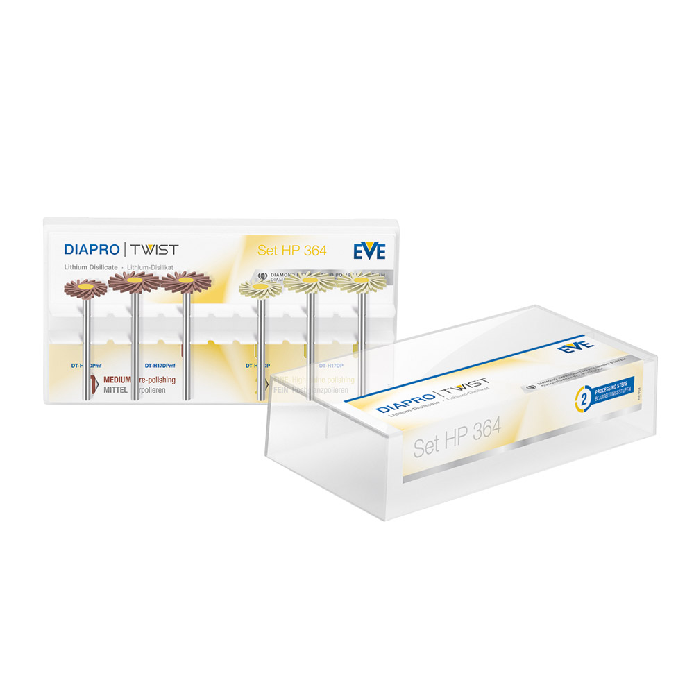 EVE Diapro Twist Polijsterset 364 HP, Kit
