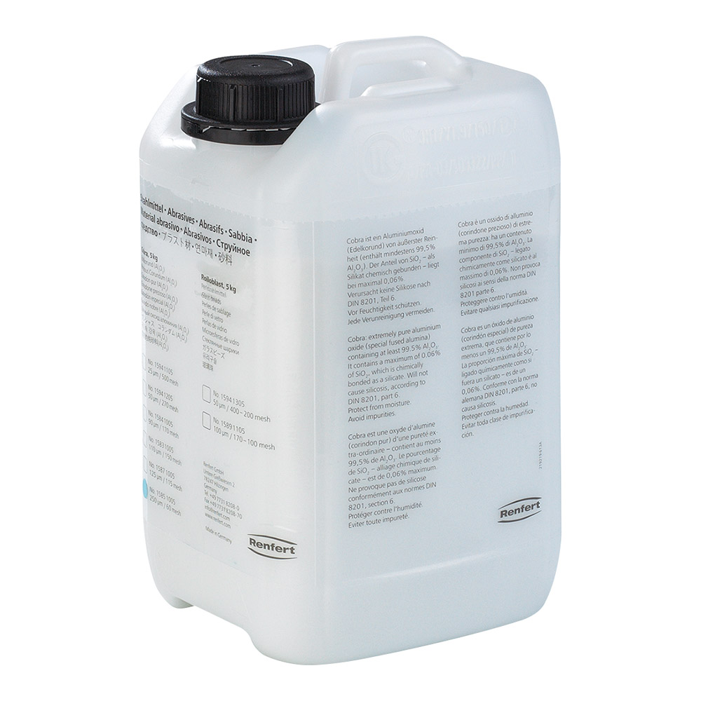 Cobra Aluoxyd 90 my wit, 5 kg