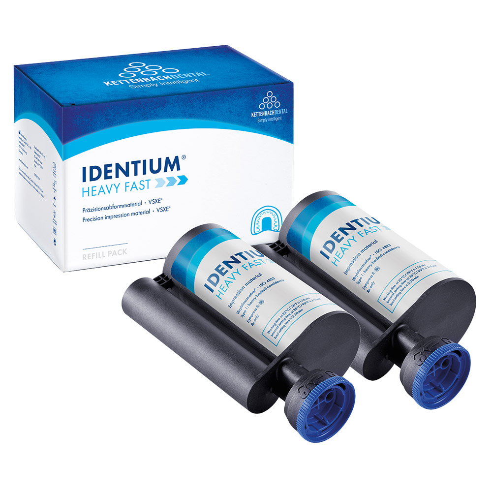 Identium Heavy Fast Patroon, 2 x 380 ml Refill
