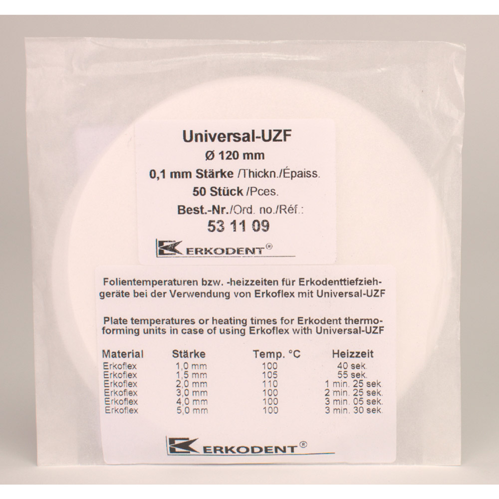 UZF 120 x 0,10 mm wit 50St