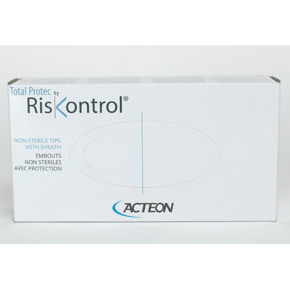 Riskontrol TP opzetstukken blauw, 100 stuks