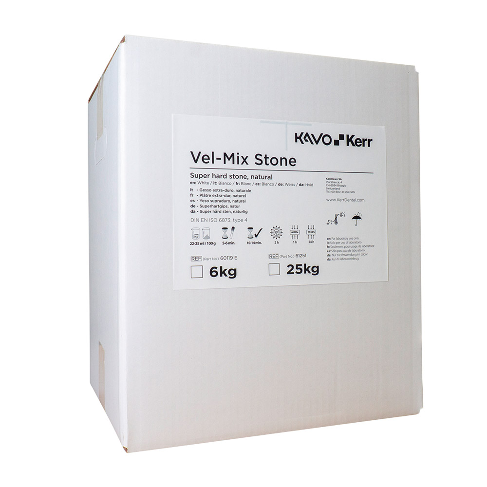 Vel Mix Stone wit, 25 kg Karton