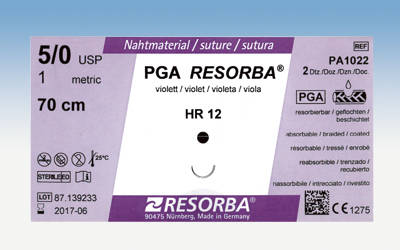 Pga resorba HR-17 4/0 pa1025 24st