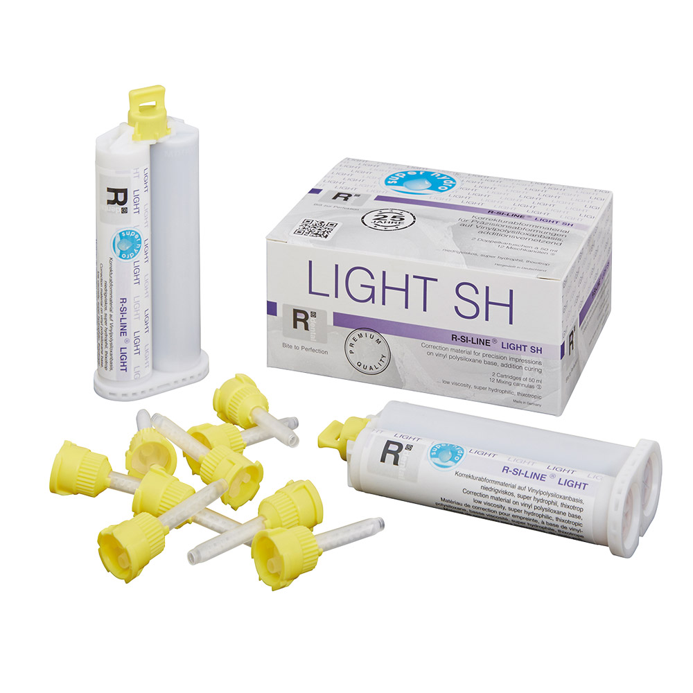 R-Si-Line light superhydro Fast Set, 2 x 50 ml Patroon