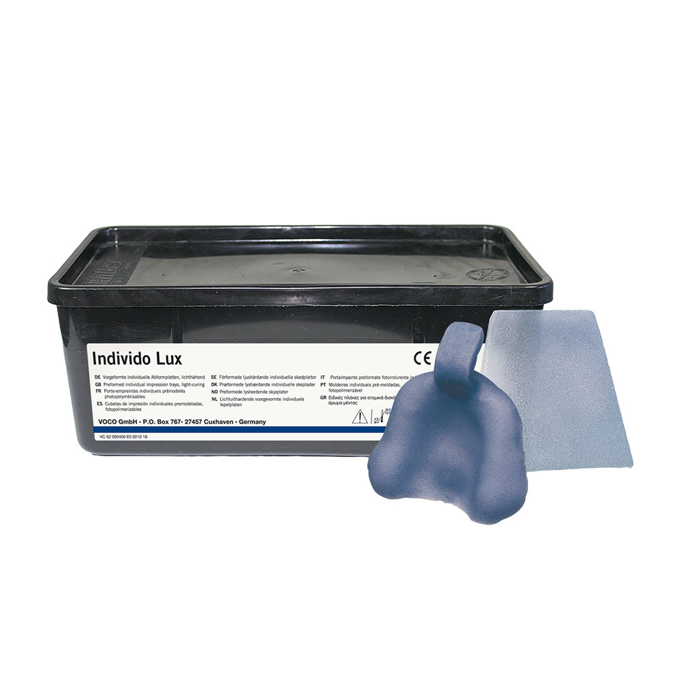 Individo Lux OK blauw/opaak, 50 stuks