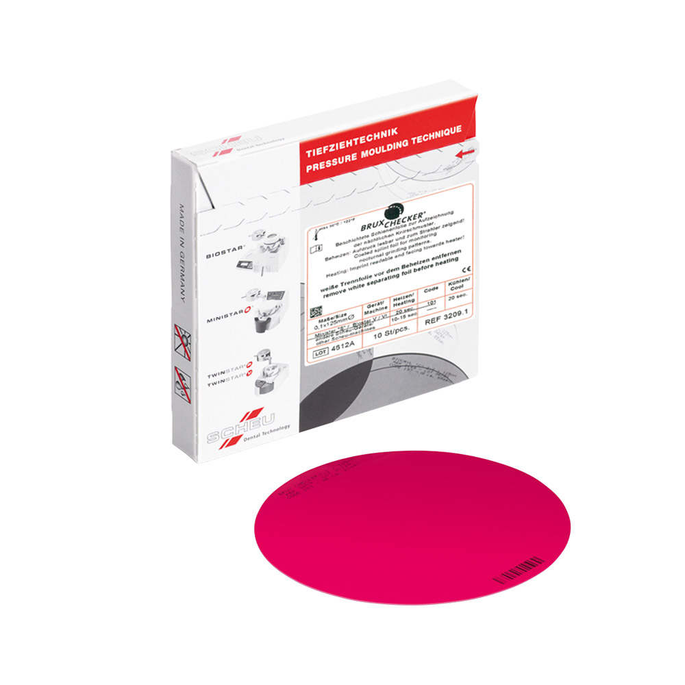 Brux Checker Folie 125 x 0,10 mm, 10 stuks