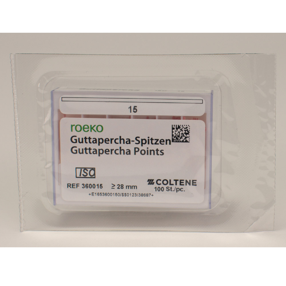 Guttaperchapuntjes roze 15, 100 stuks