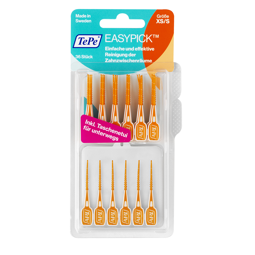 Tepe Easy Pick XS/S oranje blister