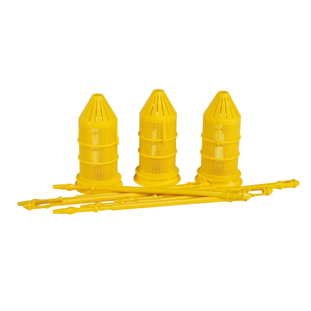 Pluraseptol Einwegfilter geel, 12 stuks