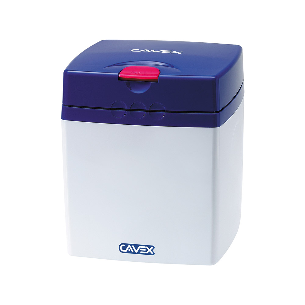 Cavex alginate container blauw