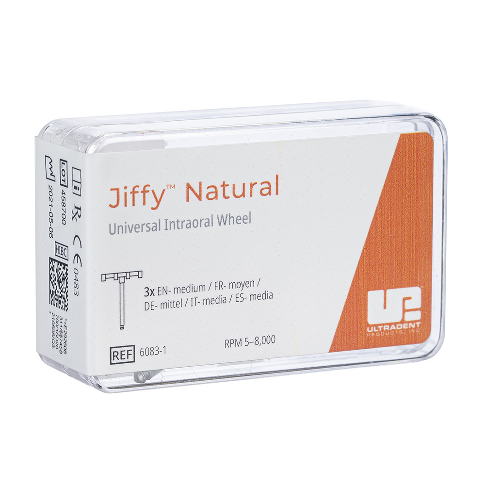 Jiffy Natural Wheel RA medium, Universeel 14mm, 3 stuks