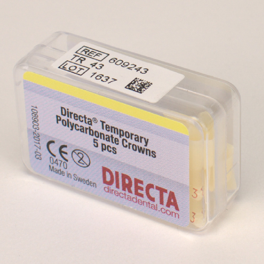 Directa-kronen transparant nr. 43, 5 stuk