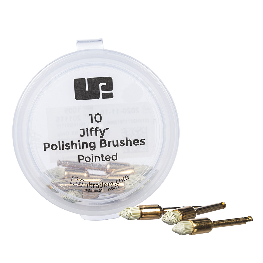 Jiffy composiet-polijstborstels Wst Spitze, 10 stuks
