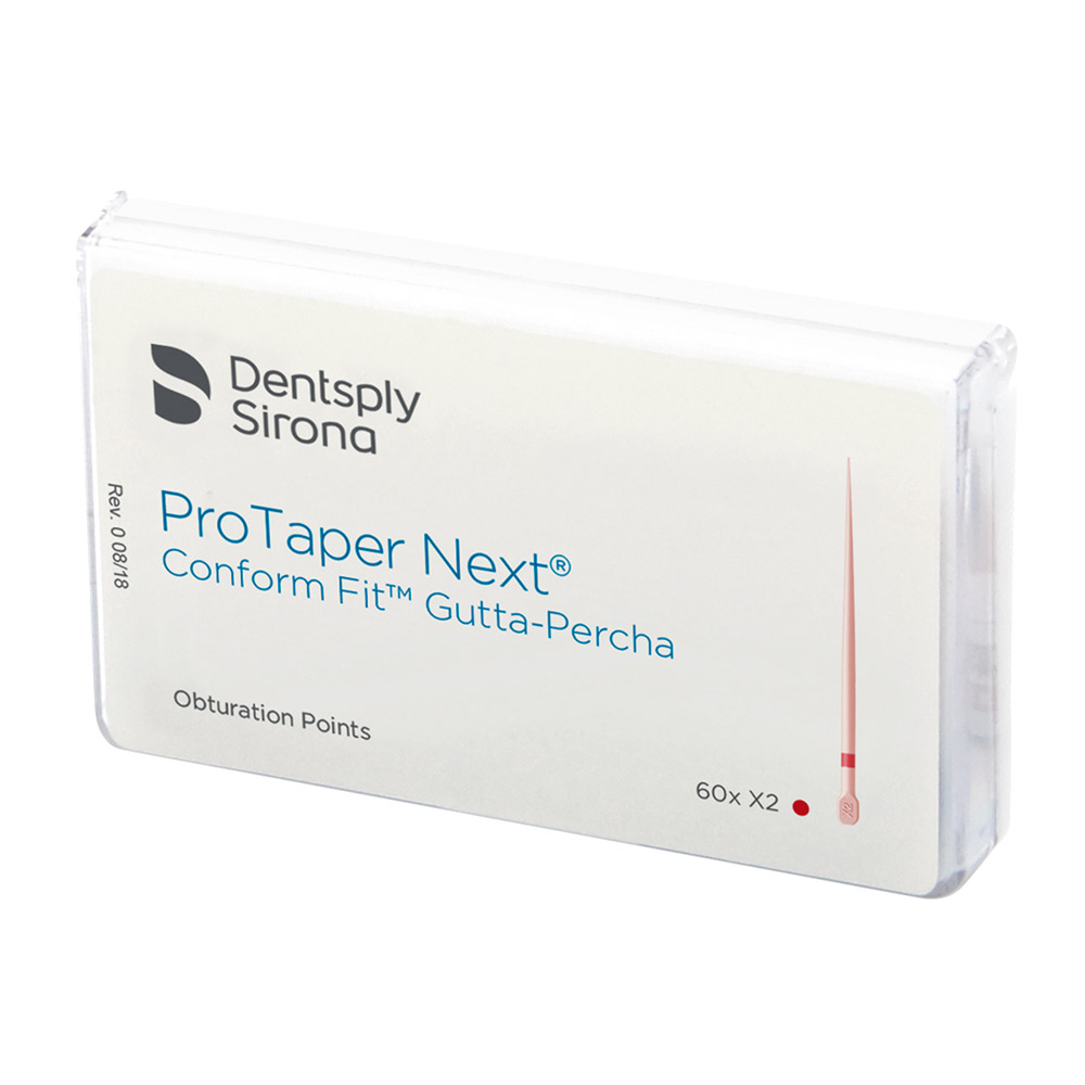 Conform Fit GP voor ProTaper Next X2, 60 stuks