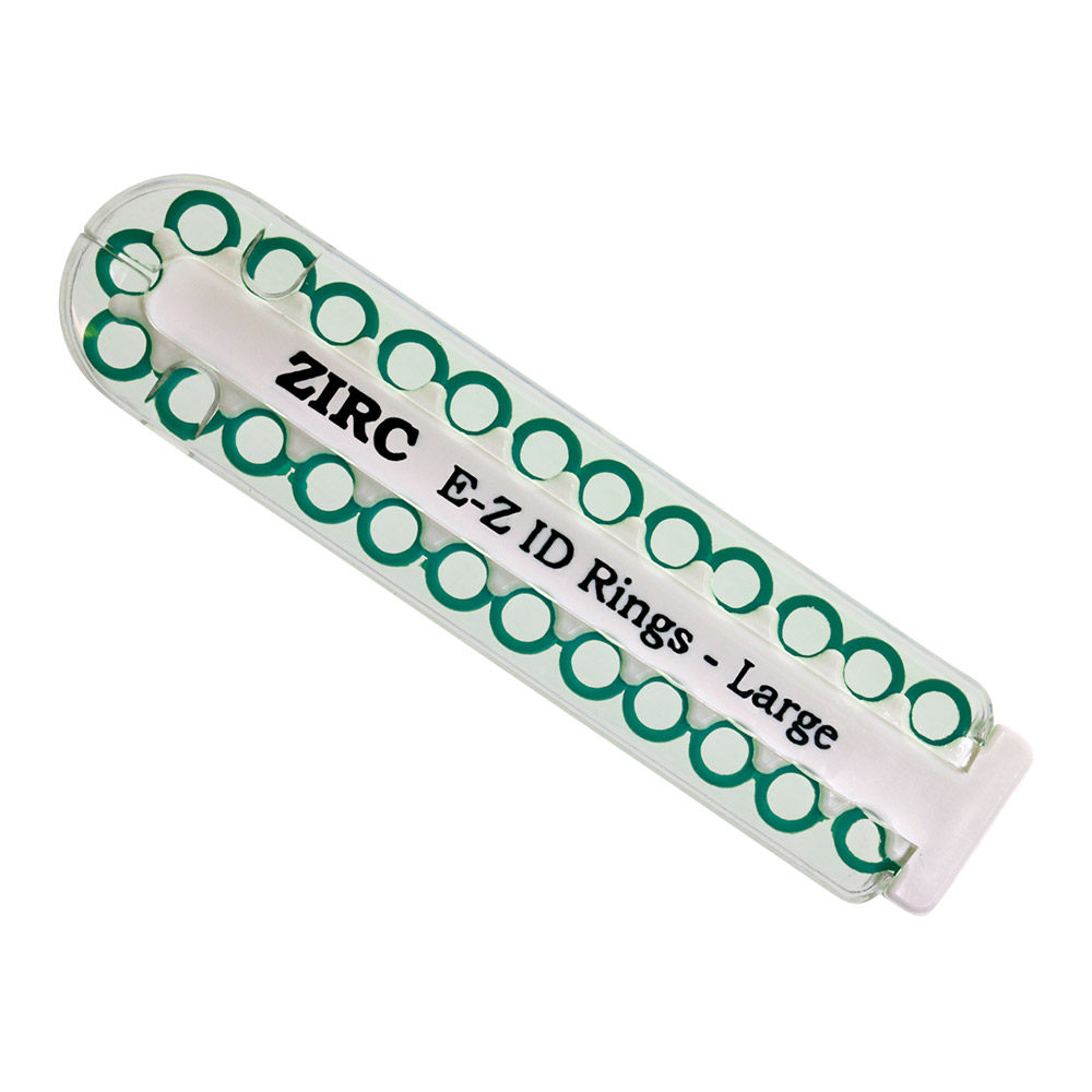 Ez-id mark.ringen groot turkoois verp