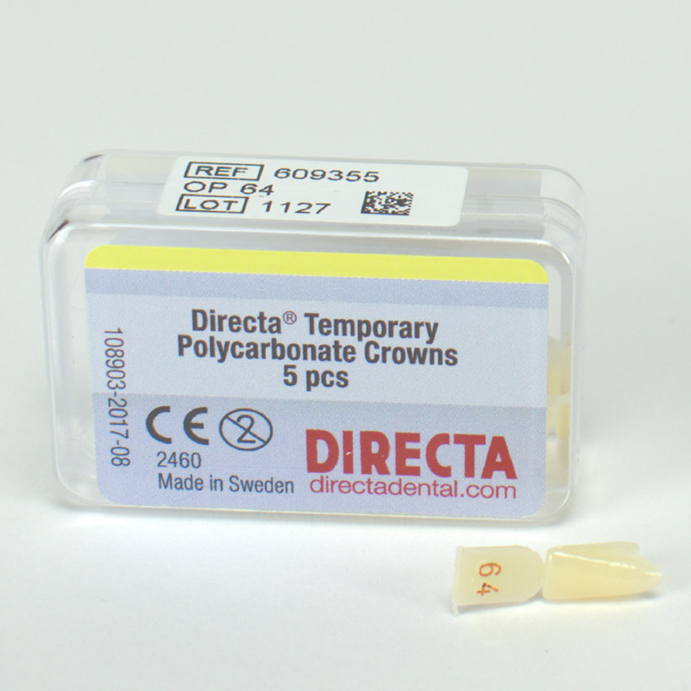 Directa-kronen opak nr. 64, 5 stuks