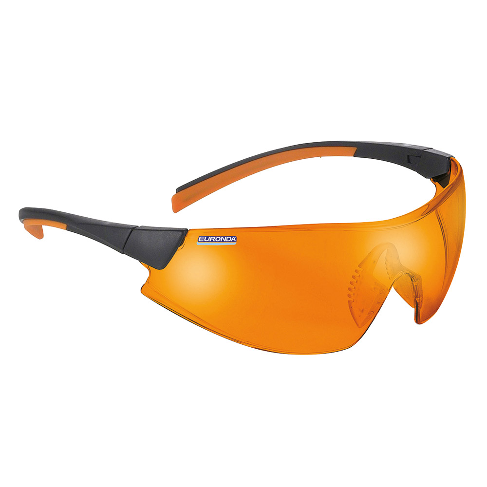 Monoart veiligheidsbril evolution oranje