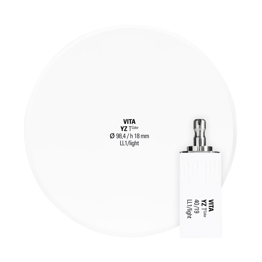 YZ T Color Disk LL1 light 98,4 x 18 mm, P.st