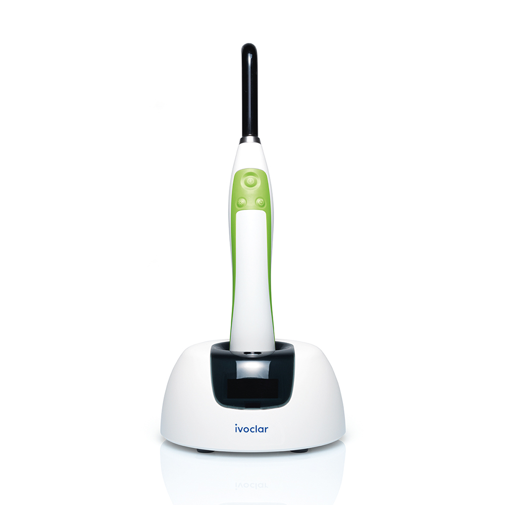 Bluephase G4 polymerisatielamp met oplaadstation/radiometer groen, stuk