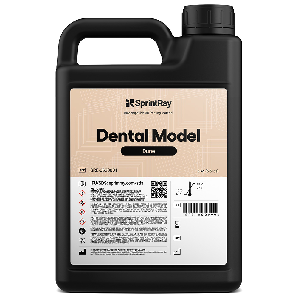 SprintRay Dental Model Dune 3 kg