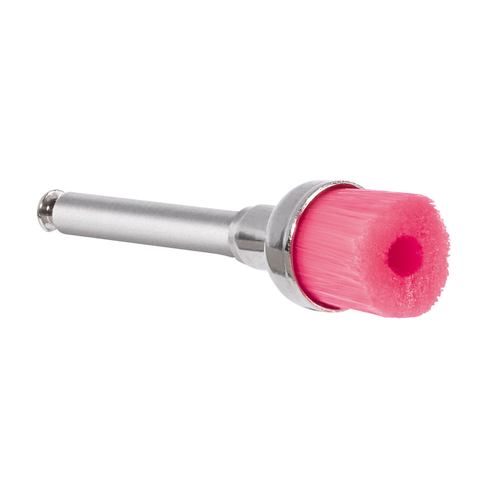 Penseelborstels nylon zacht roze ra 100