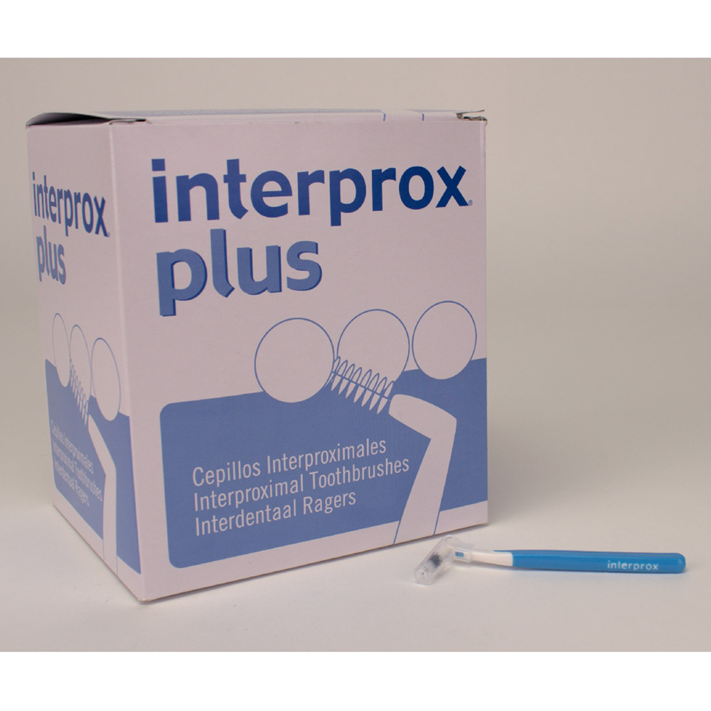 Interprox plus Conical blauw, 100 stuks