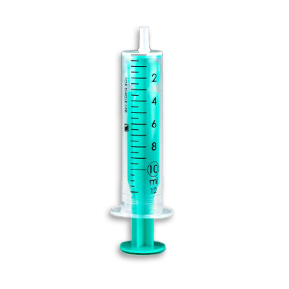 Ecoject wegwerpspuiten 10 ml, verpakking van 100 stuks