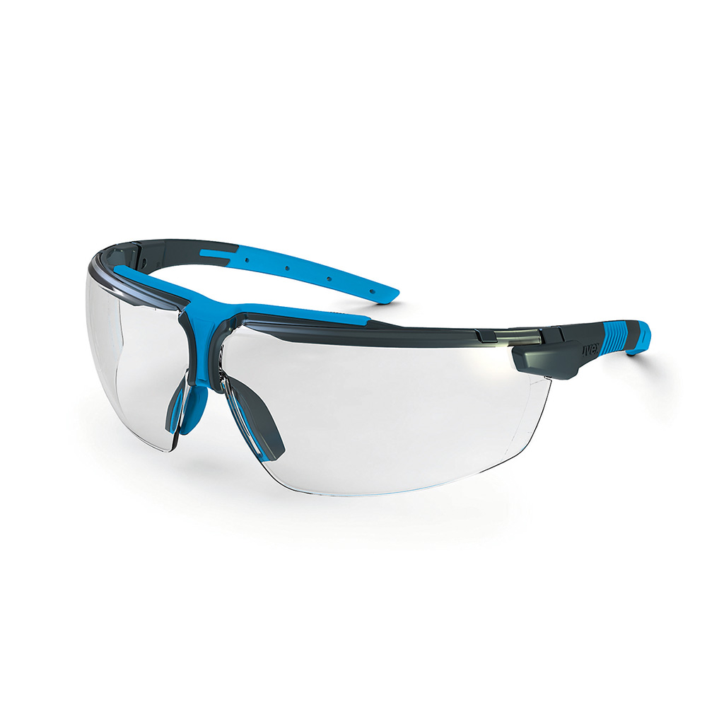 veiligheidsbril Uvex I-3 antraciet/blauw, stuk