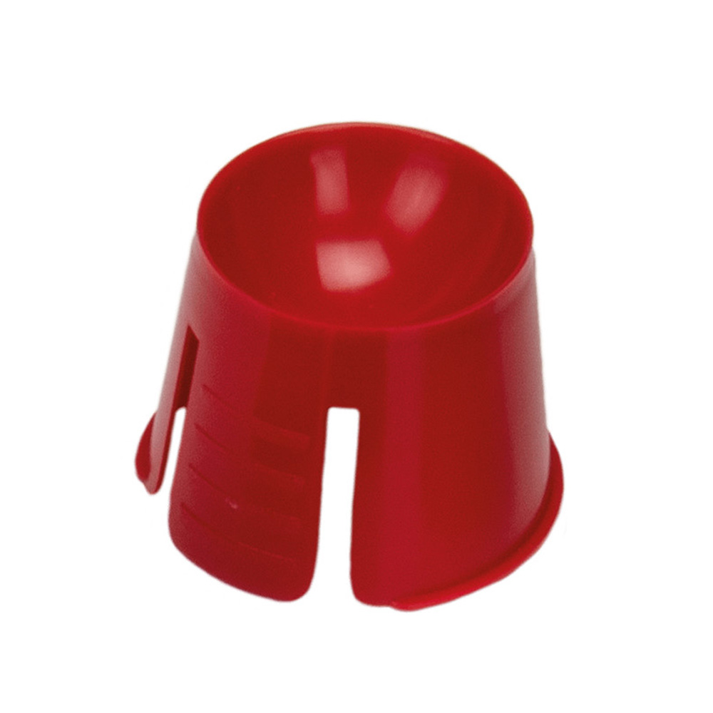 Monoart dappenbekertjes rood, 50 stuks