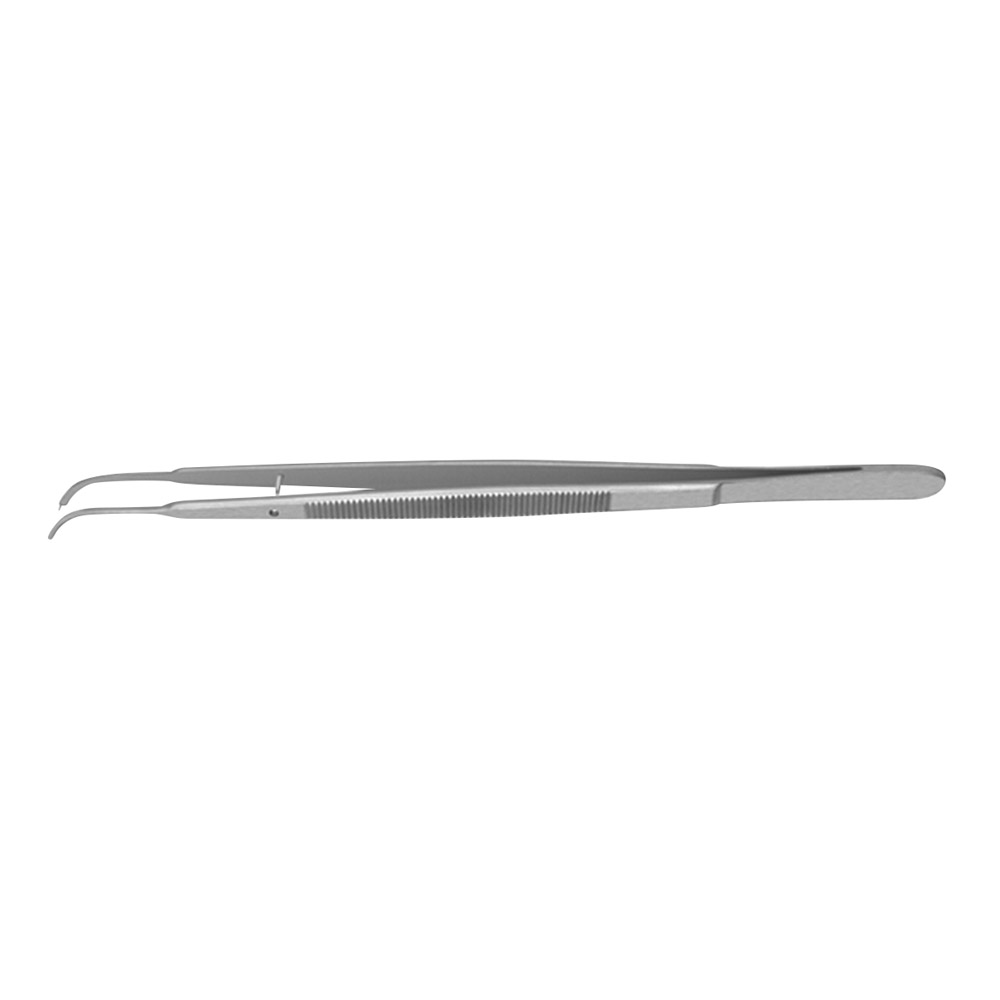 Chirurgische pincet 18 cm gebogen St
