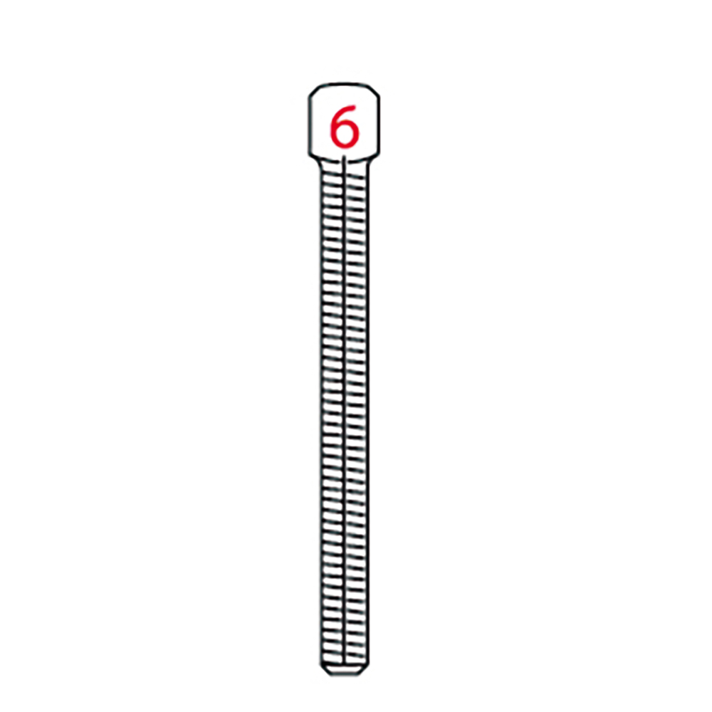 Post Master Passief Maat 6 - 1,50 mm, Assortiment