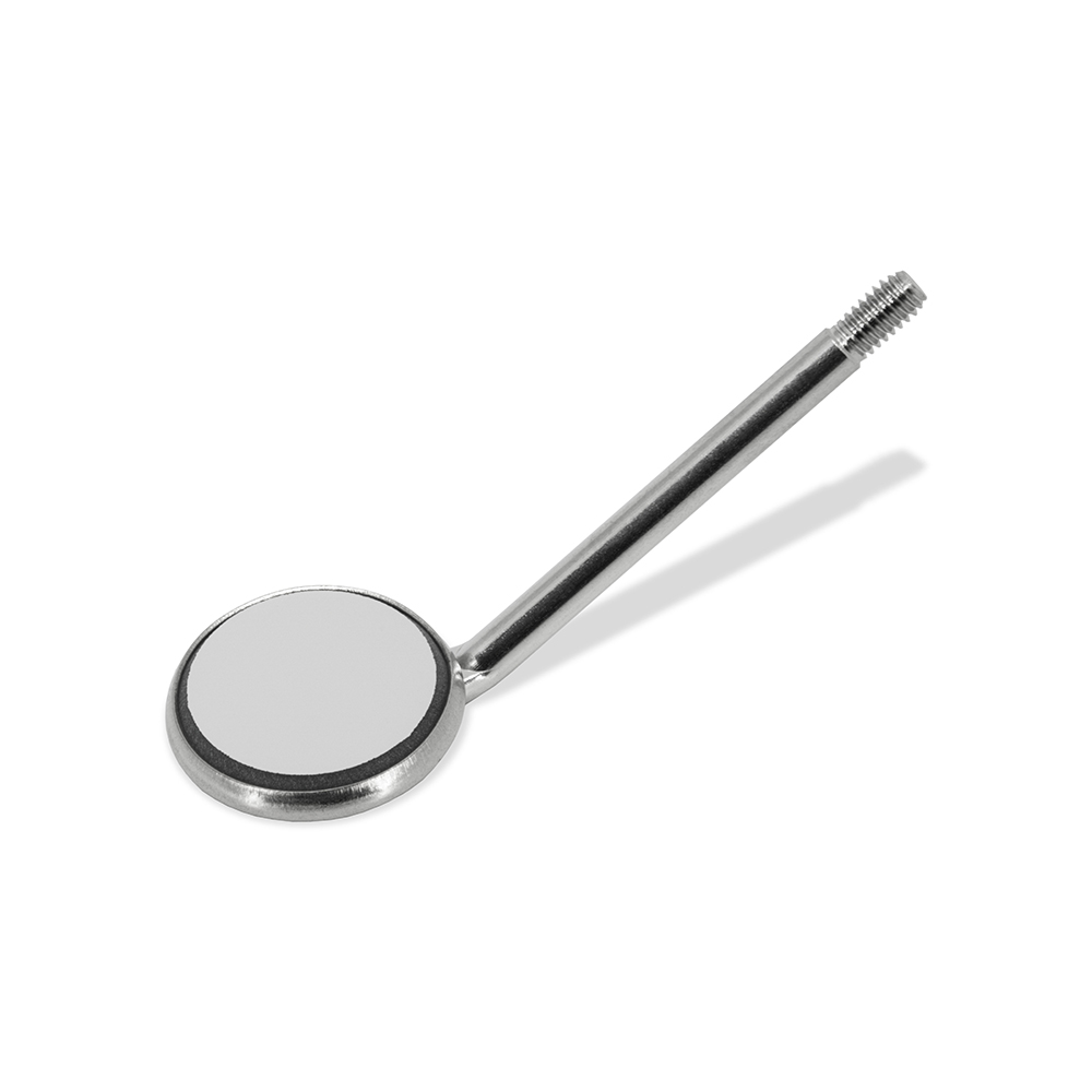 Mondspiegel TOPvision FS Rhodium 14 vlak SS, stuk