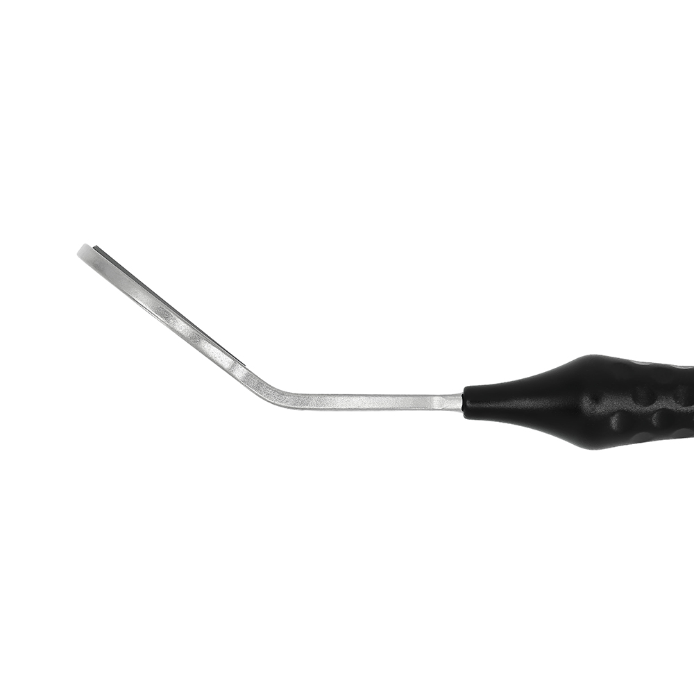 Mondspiegel MEGAretract Rhodium 5 vlak RVS, 6 stuks