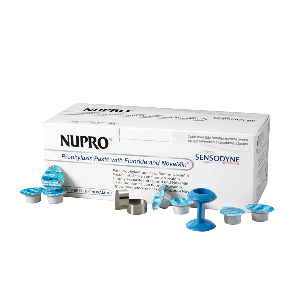 Nupro Sensodyne Minz polijstpasta zonder fluoride, 175 stuks