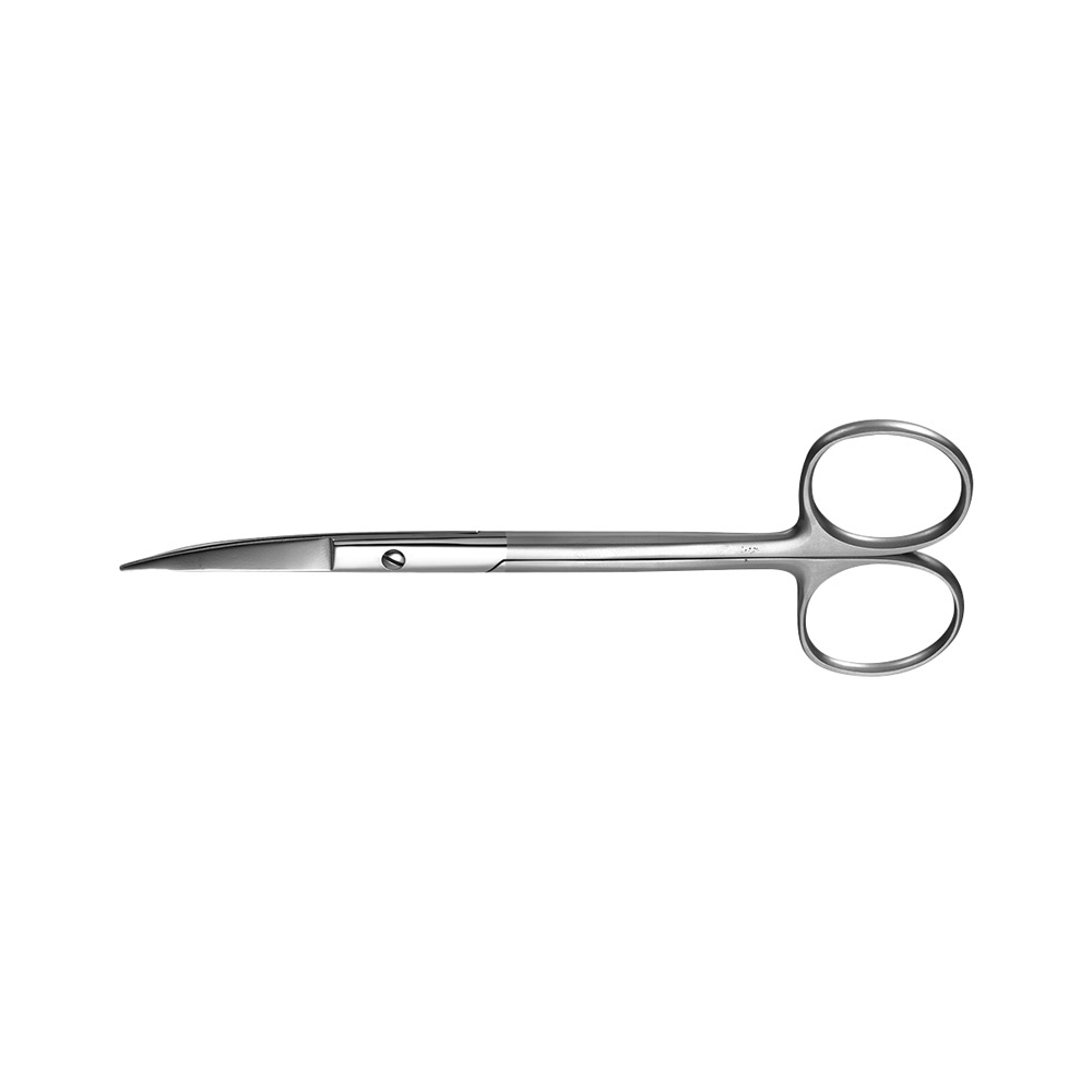 Tandvleesschaar 11,5 cm gebogen, stuk