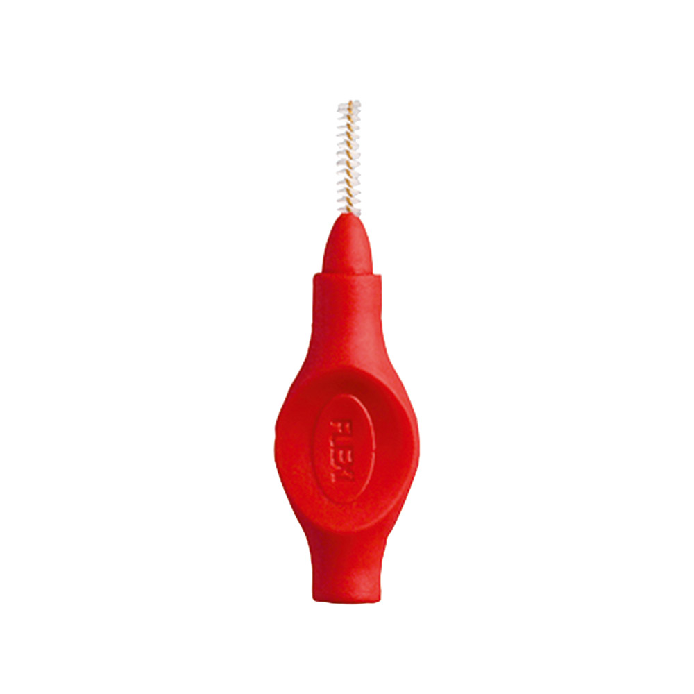 Interdentale borstels Flexi rood 0,9, 25 stuks