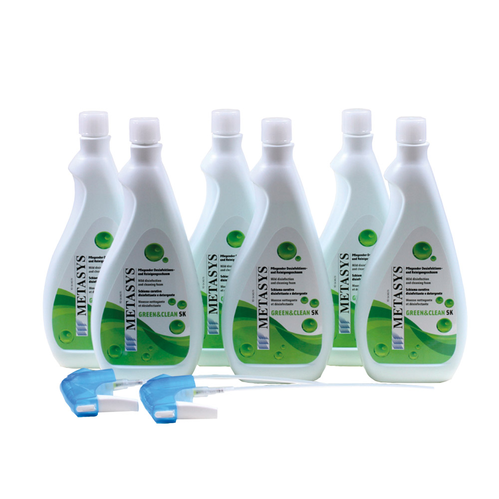 Green&Clean SK, 6 x 750 ml Flessen Introductieset