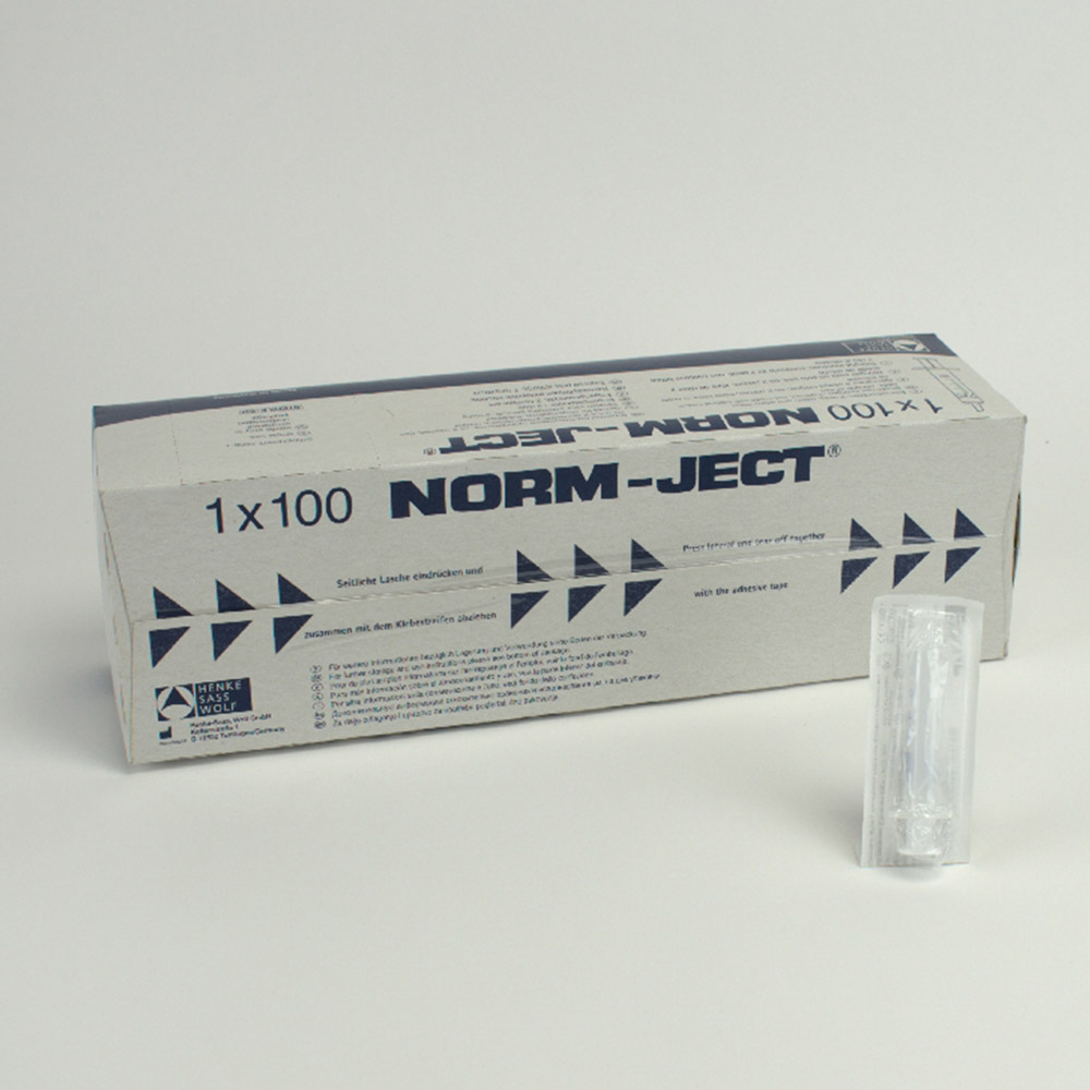 Einmalspritzen 5 ml, 100 stuks