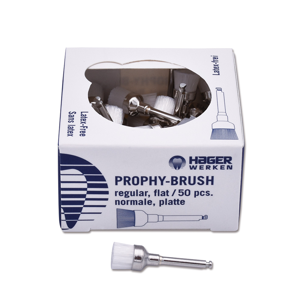Prophy-borstel kelk normaal vlak, 50 stuks
