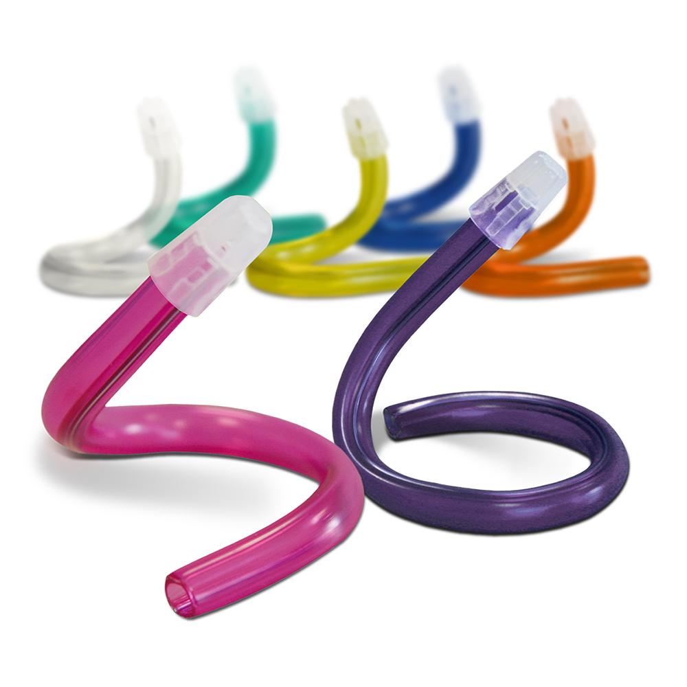 Medicom Speekselzuigerdop afneembaar 15 cm blauw, 100 stuks