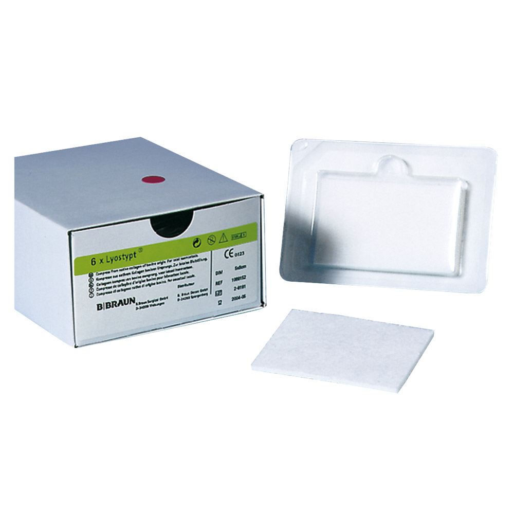 Lyostypt Kompres 3 x 5 cm, 12 stuks
