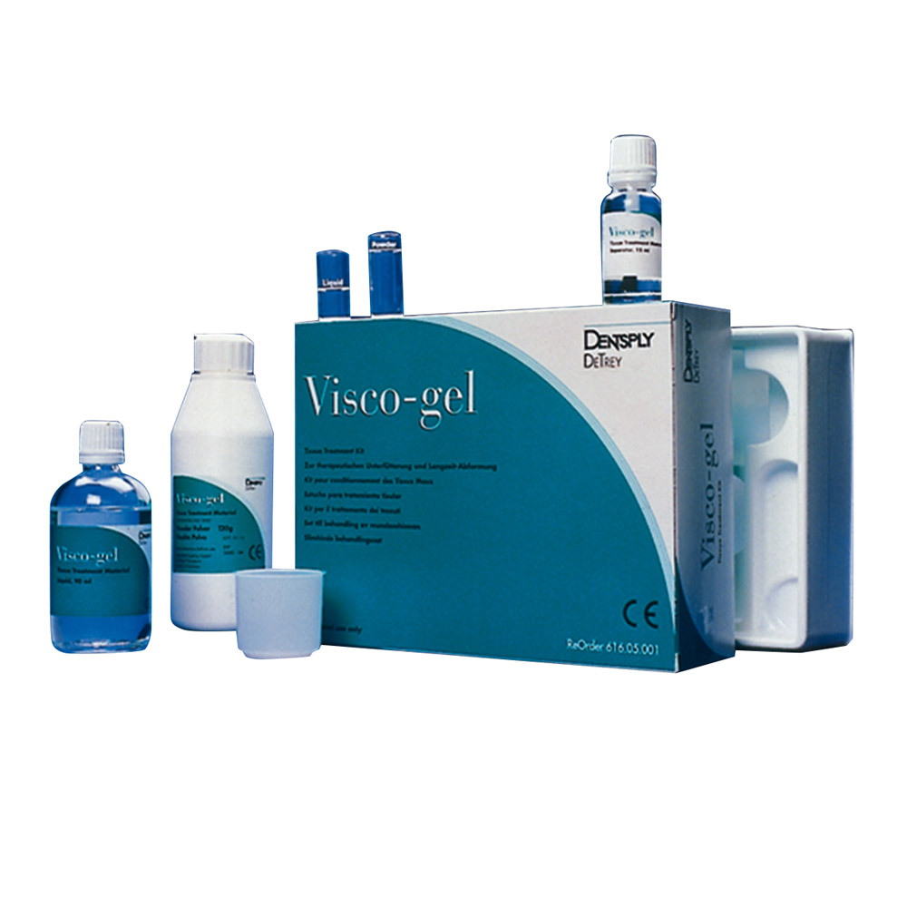 Visco-Gel, 120 g Poeder/90 ml Vloeistof/15 ml Iso.