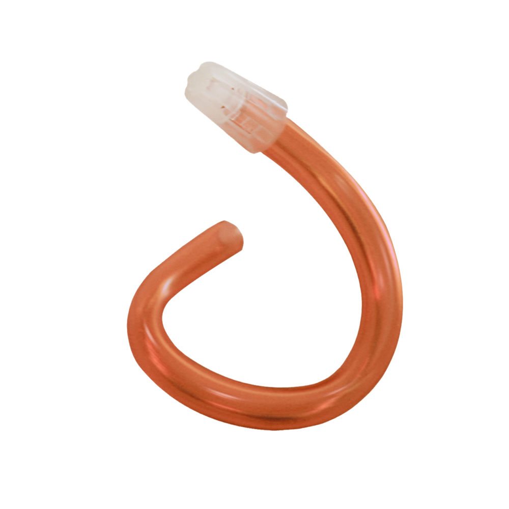Medicom Speekselzuiger dop afneembaar 15 cm oranje, 100 stuks