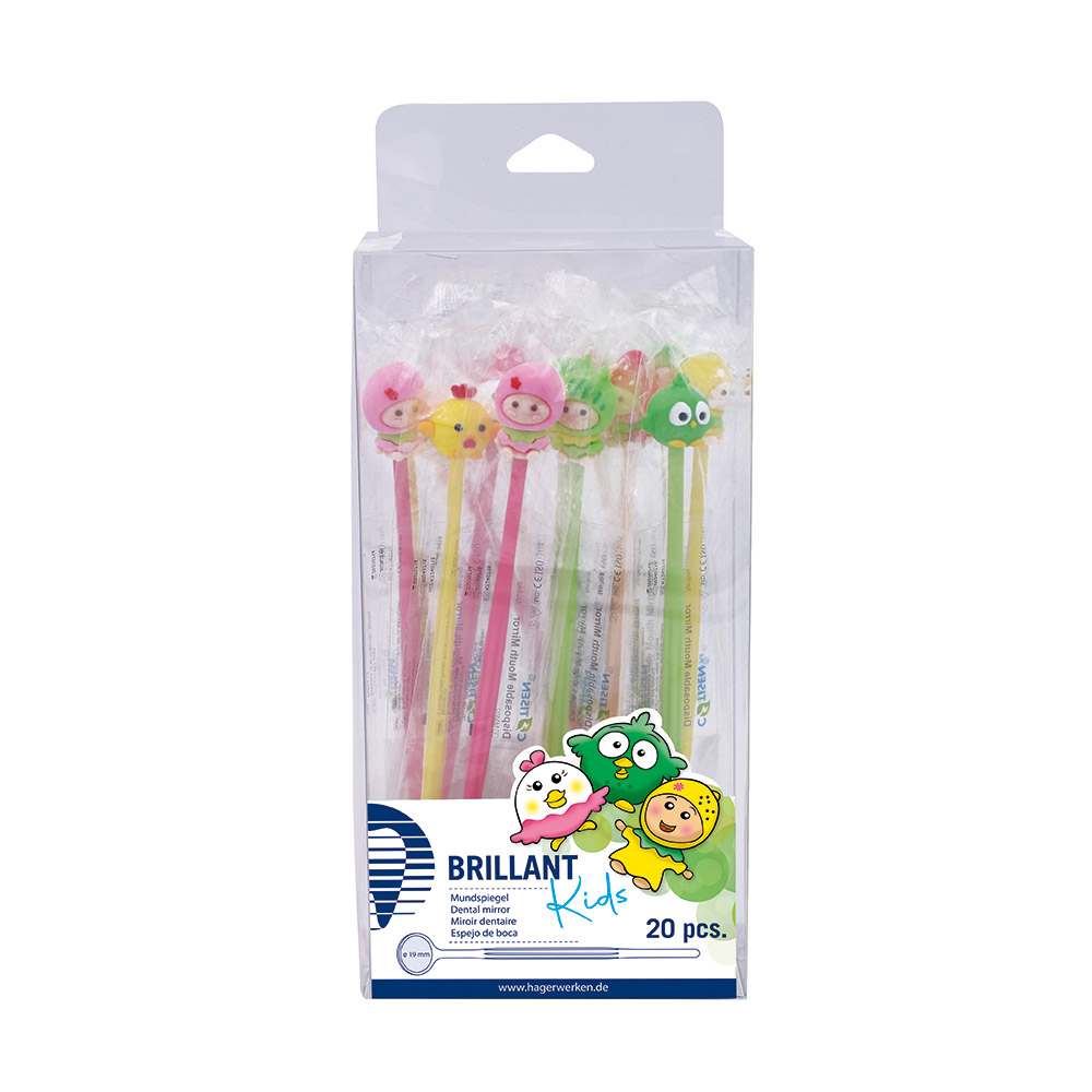 Brillant Kids mondspiegels, 20 stuks