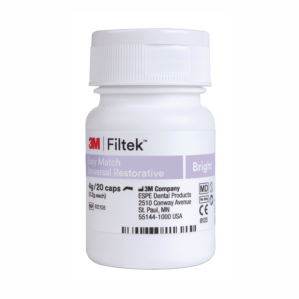 Filtek Easy Match Universal bright, verpakking 20 x 0,2 g